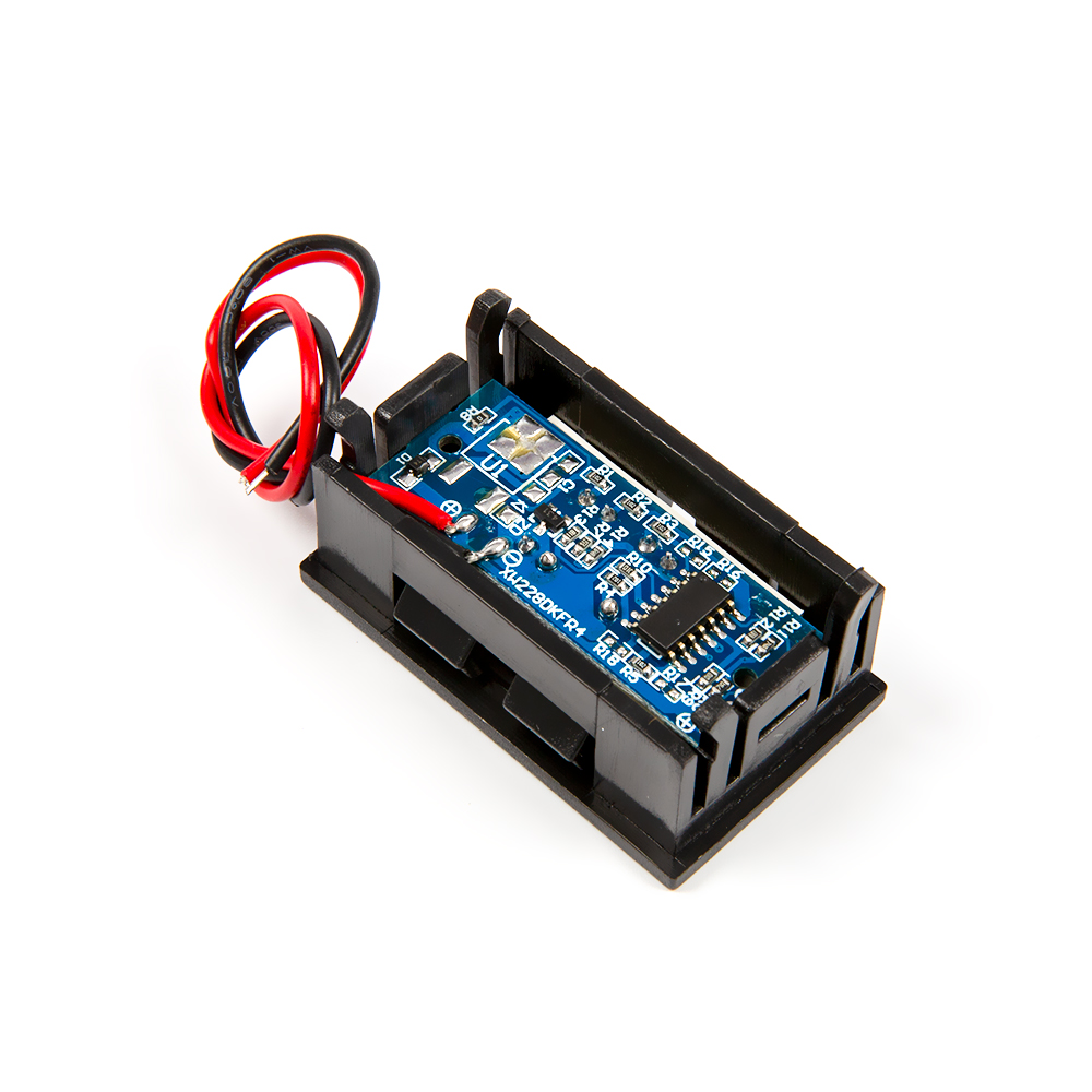 Цифровой индикатор уровня заряда аккумубятора 12В